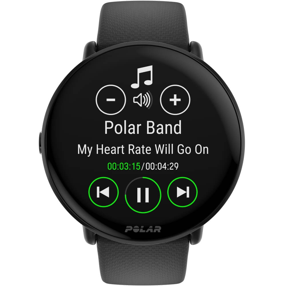 POLAR Ignite 3 GPS Fitness Sportuhr Night Black S-L bei CardioZone günstig online kaufen