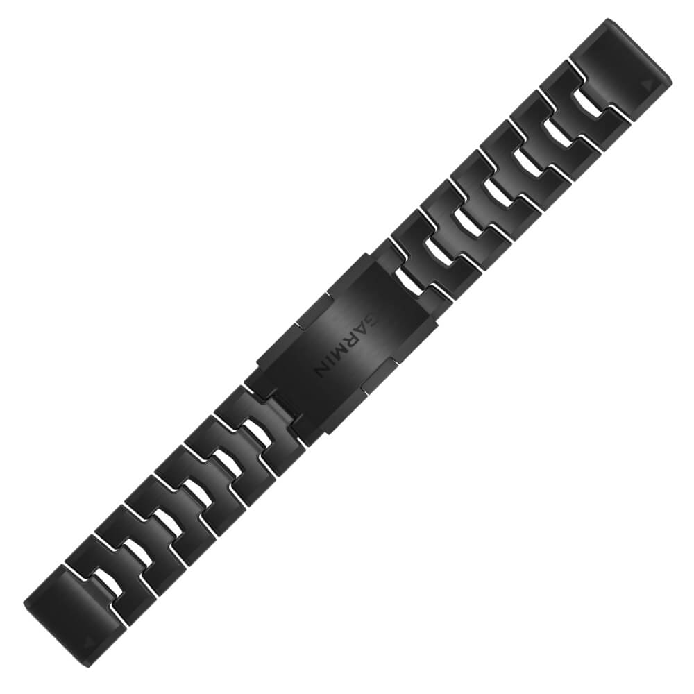 Garmin Quickfit Titan Armband 22mm DLC Beschichtung Anthrazitgrau für fenix 6 bei CardioZone günstig online kaufen