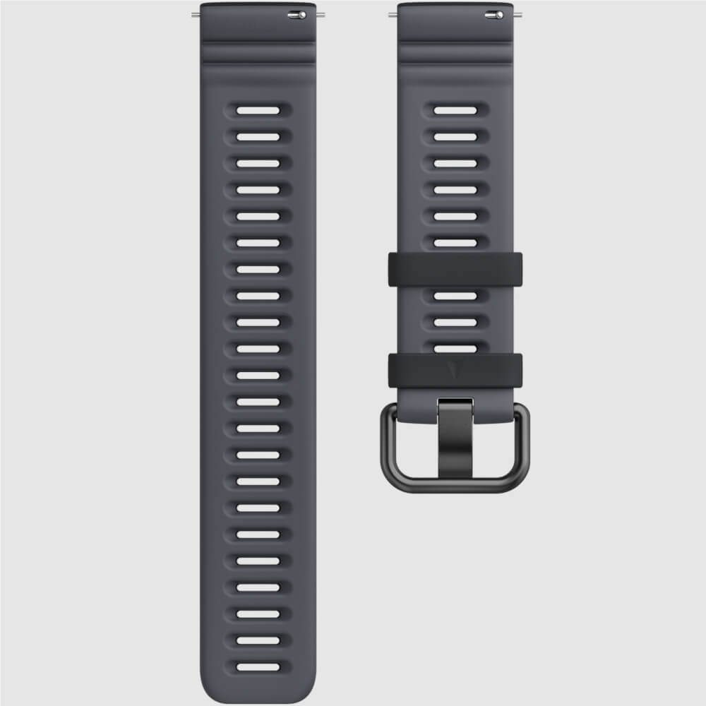 POLAR Armband 22mm Silikon Schwarz/Schwarz S-L bei CardioZone günstig online kaufen