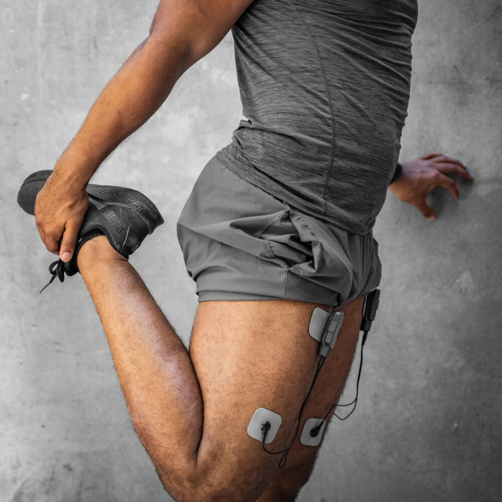 Bluetens Sport Elektoden - 4 Stück M / 8 Stück S in Schwarz bei CardioZone günstig online kaufen