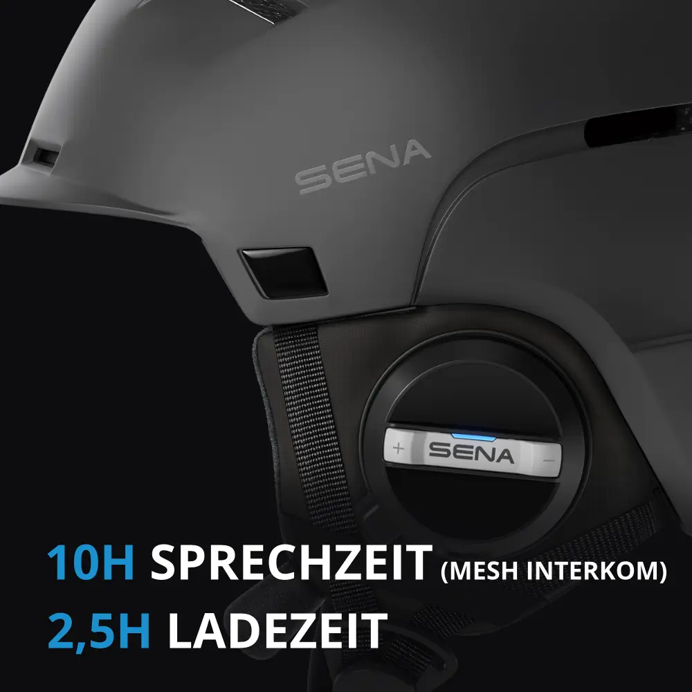 Sena Latitude S2 Smarter Ski- & Snowboardhelm Mesh 3.0 Interkom