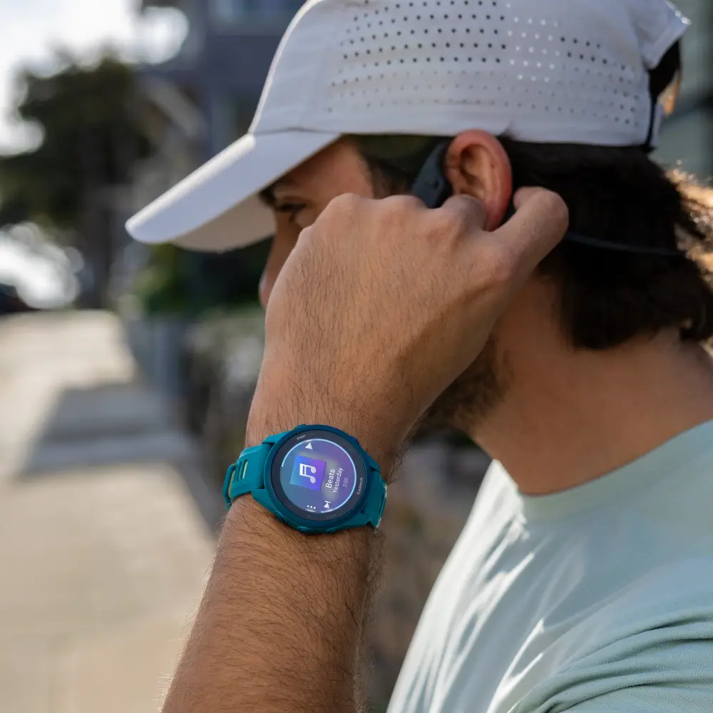 Garmin Forerunner 170 Music Teal Green/Lakeside Smarte GPS Laufuhr