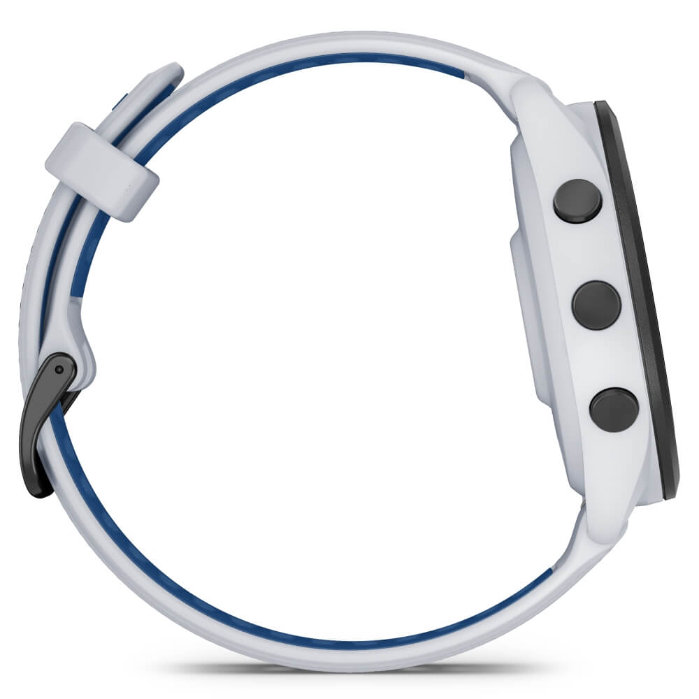 Garmin Forerunner 265 Weiss/Schwarz - Weiss-Dunkelblau bei CardioZone günstig online kaufen