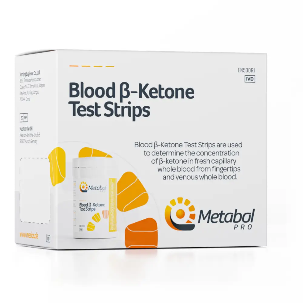Mesics Metabol Pro Beta Ketone Teststreifen Big Pack 50