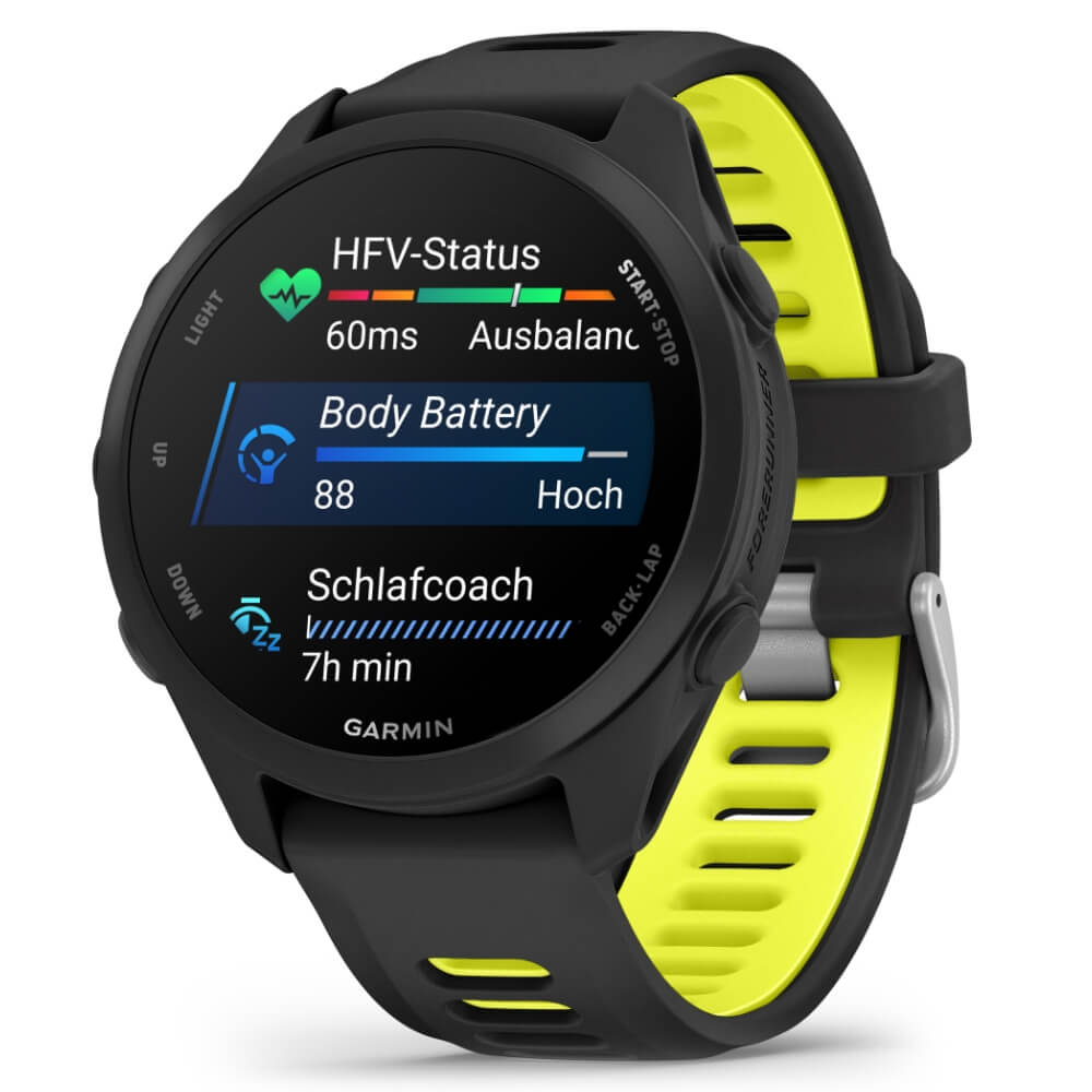 Garmin Forerunner 170 Music Schwarz Smarte GPS Laufuhr