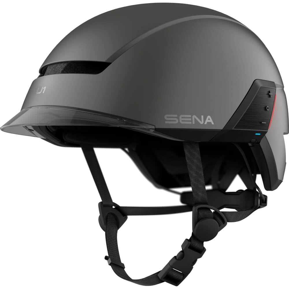 Sena U1 Smarter E-Bike Fahrradhelm Matt-Grau mit Mesh Interkom 800m Reichweite bei CardioZone günstig online kaufen
