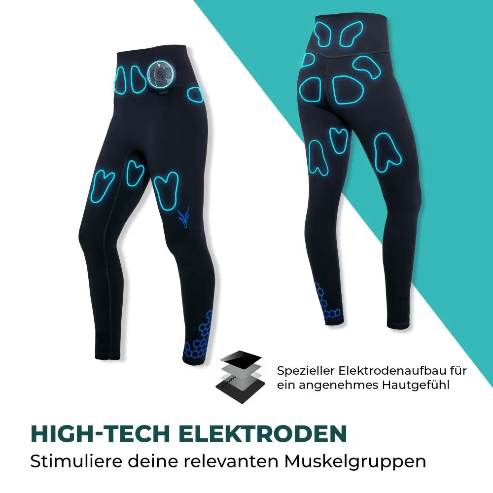Antelope Evolution  High Waist Leggings mit Booster + App