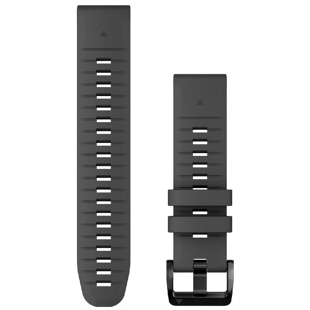 Garmin Quickfit Silikon Armband 22mm Graphitgrau bei CardioZone günstig online kaufen