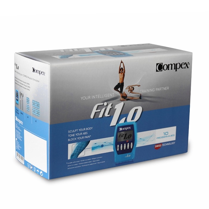Compex FIT 1.0 Muskelstimulator - inkl. gratis Transportkoffer bei CardioZone guenstig online kaufen