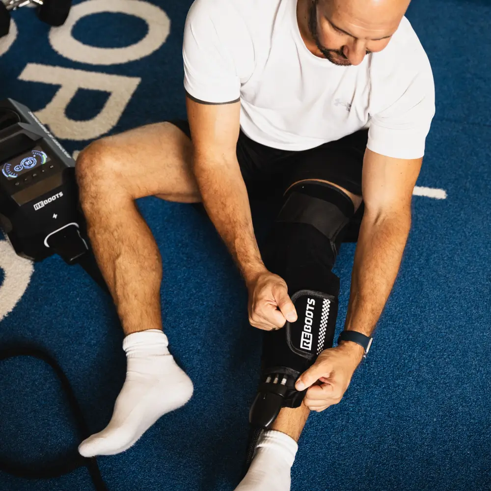 Reboots Cryo One Set Knie – Mobiles 3-in-1 Kälte-, Wärme- & Kompressionsgerät