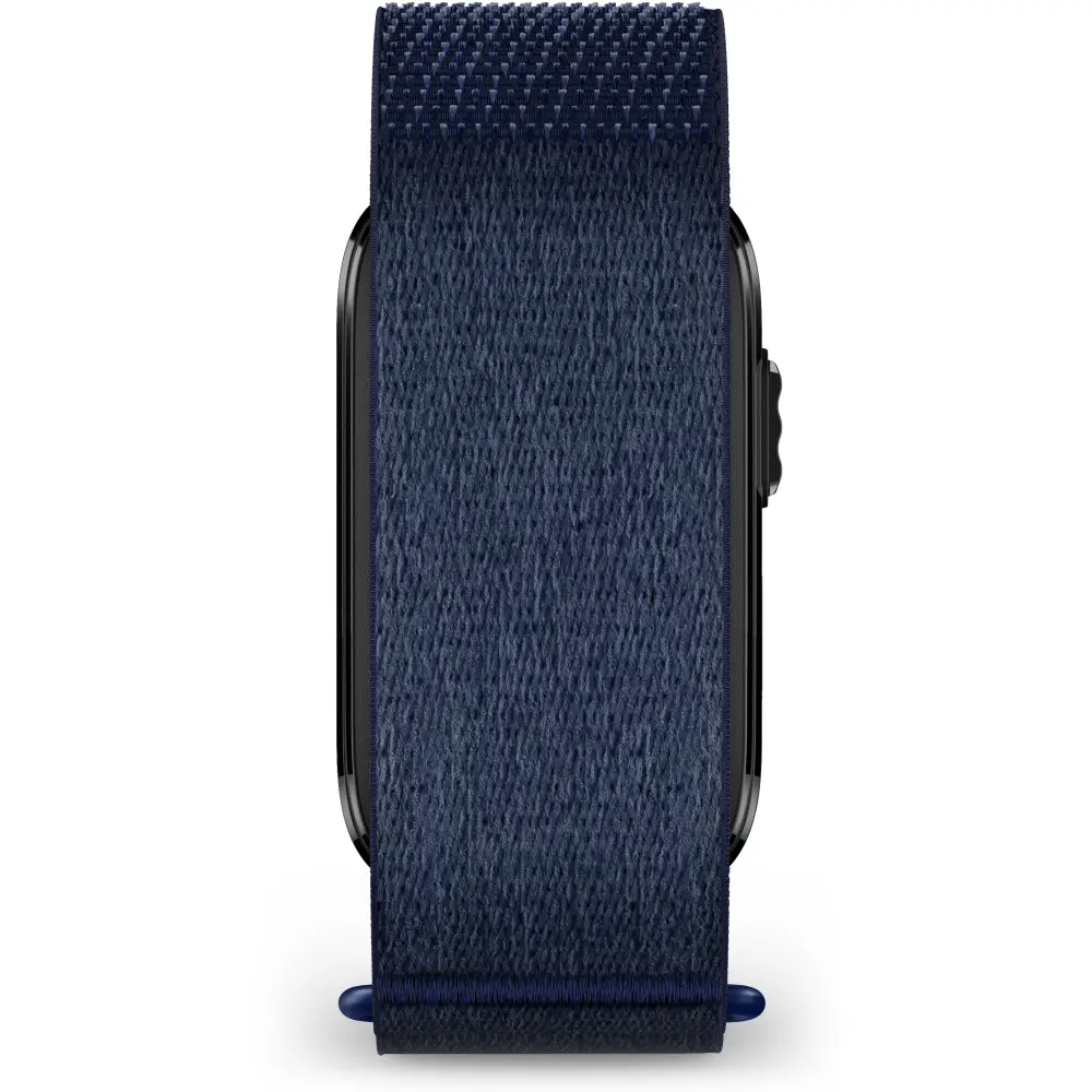 Garmin Cirqa Smart Band Fitness-Tracker ohne Display in Kapitänsblau, Größe L-XL oder S-M mit dunkelblauem Textilarmband