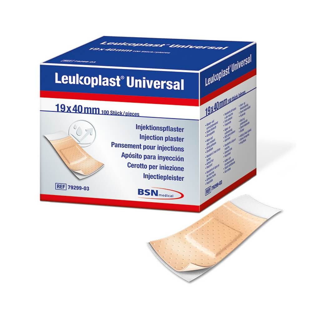 Leukoplast soft - Injektionspflaster 19 x 40 mm 100 Stück für Laktatdiagnostik bei CardioZone guenstig online kaufen