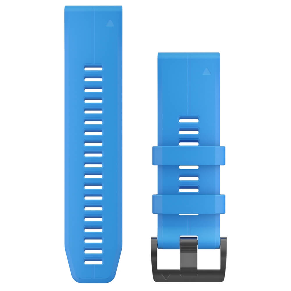 Garmin Quickfit Armband Schwarz Sportgeräte / 26mm | online Silikon CardioZone Hellblau kaufen